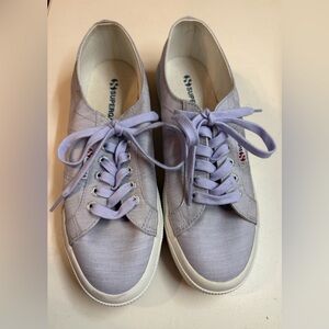 NWOT Superga Women's Lavender Sneakers, Size 9